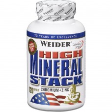 Витамины Weider HIGH MINERAL STACK 120 капс