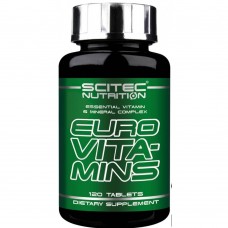 Витамины Scitec Nutrition EURO VITA-MINS 120 таб