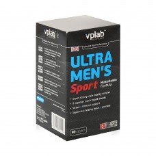 Витамины VPlab ULTRA MEN S SPORT MULTIVITAMIN FORMULA 90 капс купить, состав. как принимать