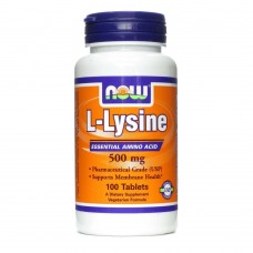 L-LYSINE 500 mg NOW Foods 100 таб