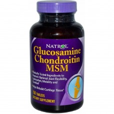 Natrol GLUCOSAMINE CHONDROITIN MSM 150 таб