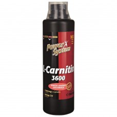 Power System L-CARNITIN 3600 72000 мг в бутылке 500 мл состав, как принимать