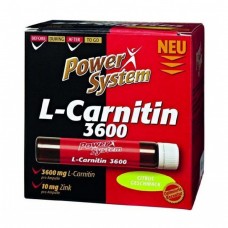 Power System L-CARNITIN 3600 MG 20 амп по 25 мл состав, как принимать